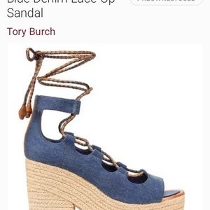 Tory Burch Jean shoes Brand new